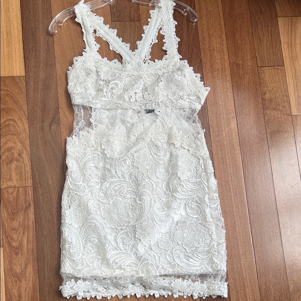 VENUS Ivory Lace Dress